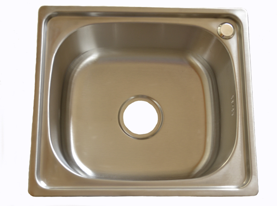 Spülbecken Edelstahl 304 eckig Einbauspüle Küchebecken 1 2 Becken